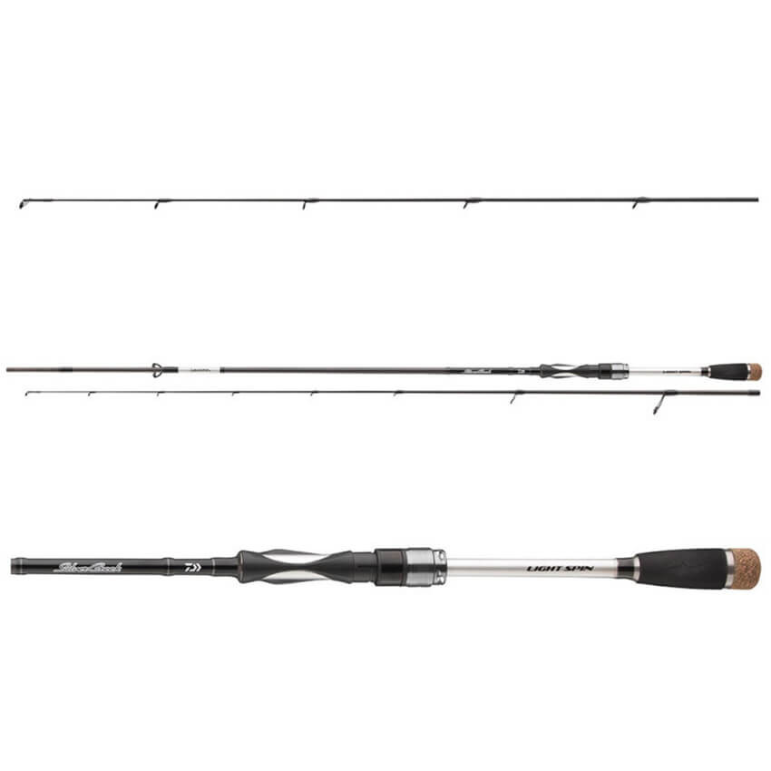 Prut DAIWA Silver Creek Light Spin délka 2,05 m, zátěž 5-21 g