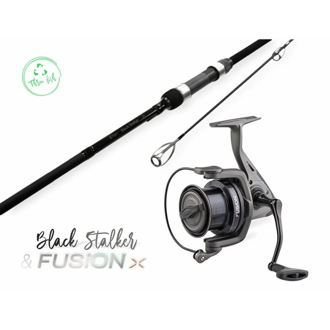 Prut ZFISH Combo Black Stalker + Fusion X 6000