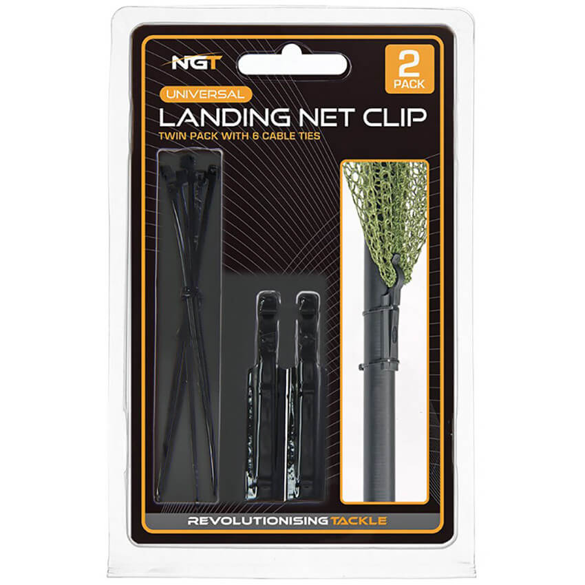 Univerzální klip NGT Landing Net Clip pro podběrákovou síť