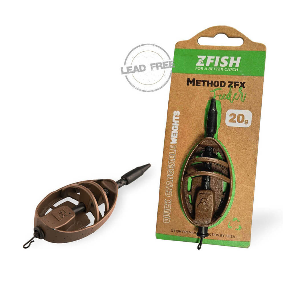 Krmítko ZFISH Method Feeder ZFX hmotnost 60 g