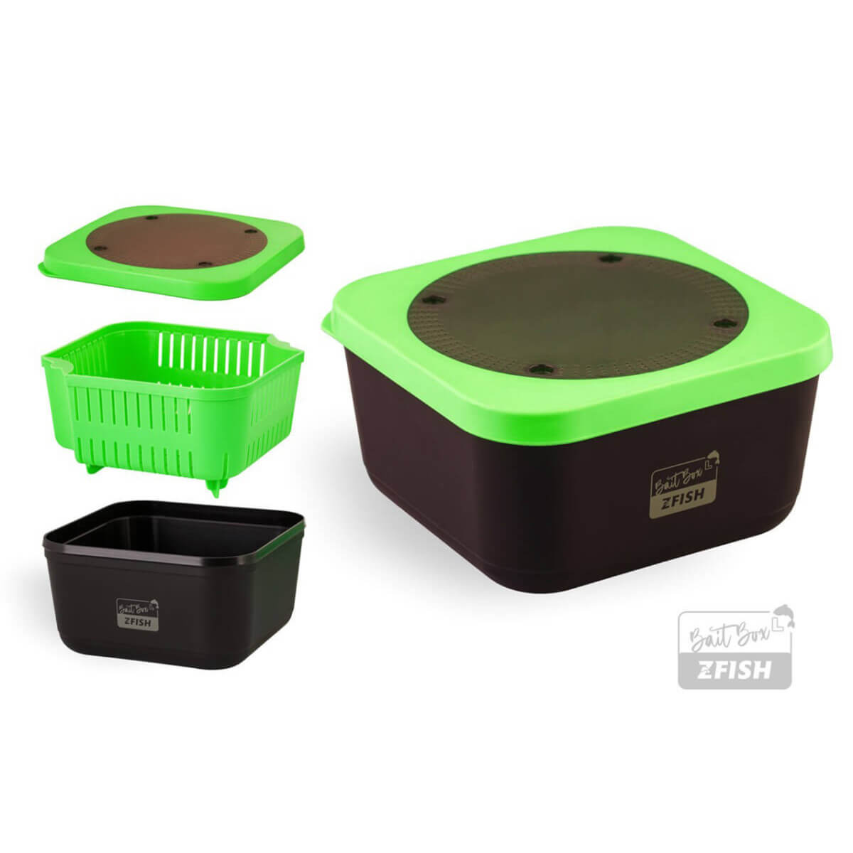 Miska ZFISH Bait Box L na nástrahy, 1,87 l