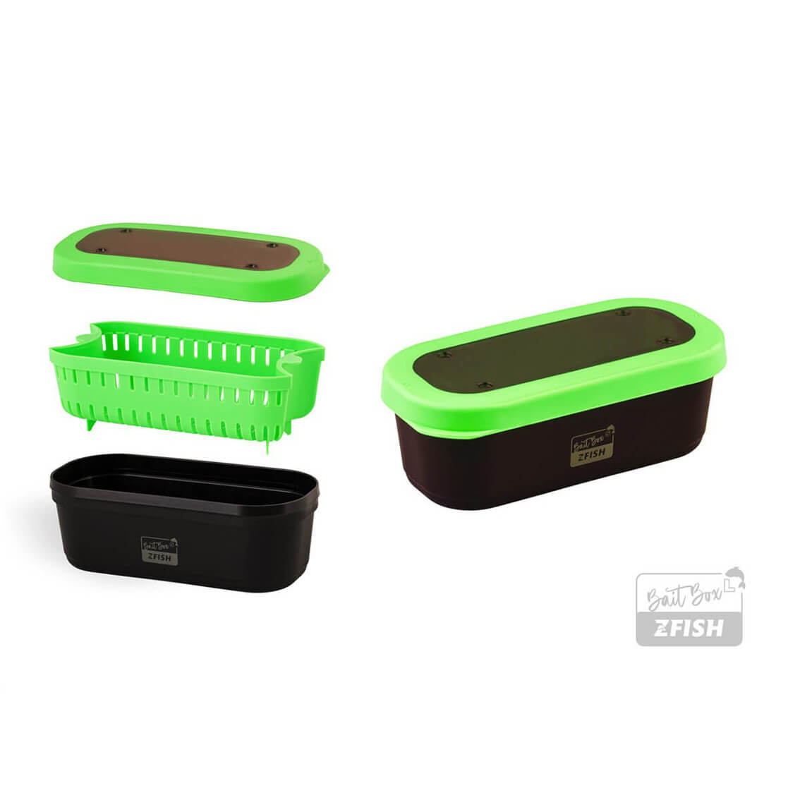 Miska ZFISH Bait Box S na nástrahy, 0,47 l