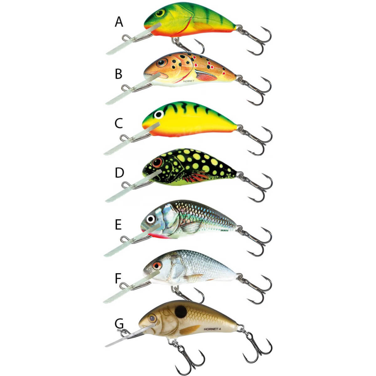 Wobbler SALMO Hornet 3S G Pearl Shad