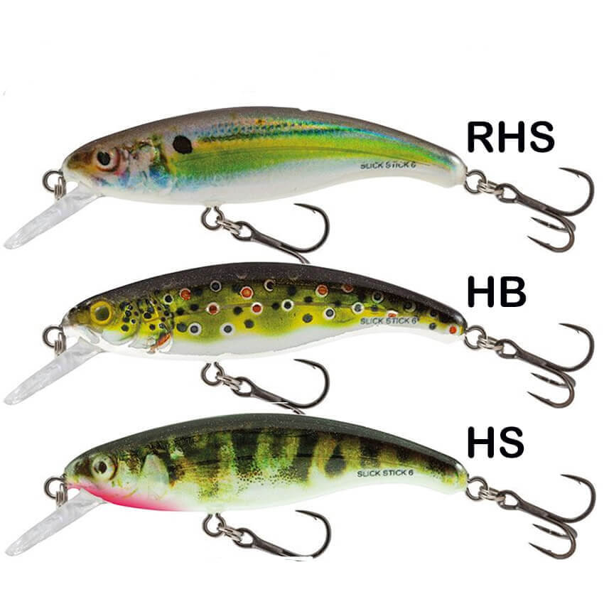 SALMO Slick Stick 6F HS Holographic Stickleback