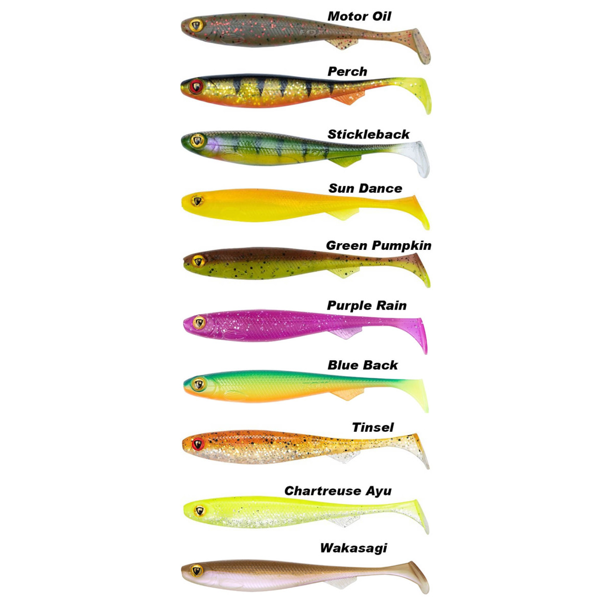 Nástraha FOX Rage Slick Shad Ultra UV 13 cm Blue Back