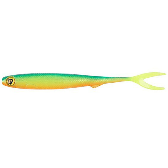 Nástraha FOX Slick Finesse 9cm, UV Blue Back Chartreuse Délka: 16 cm