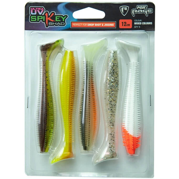 Sada nástrah FOX Rage UV Spikey Shad