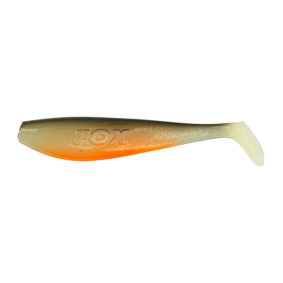 Set nástrah FOX Rage Zander Pro Shads Hot Olive, 5 ks délka 12 cm
