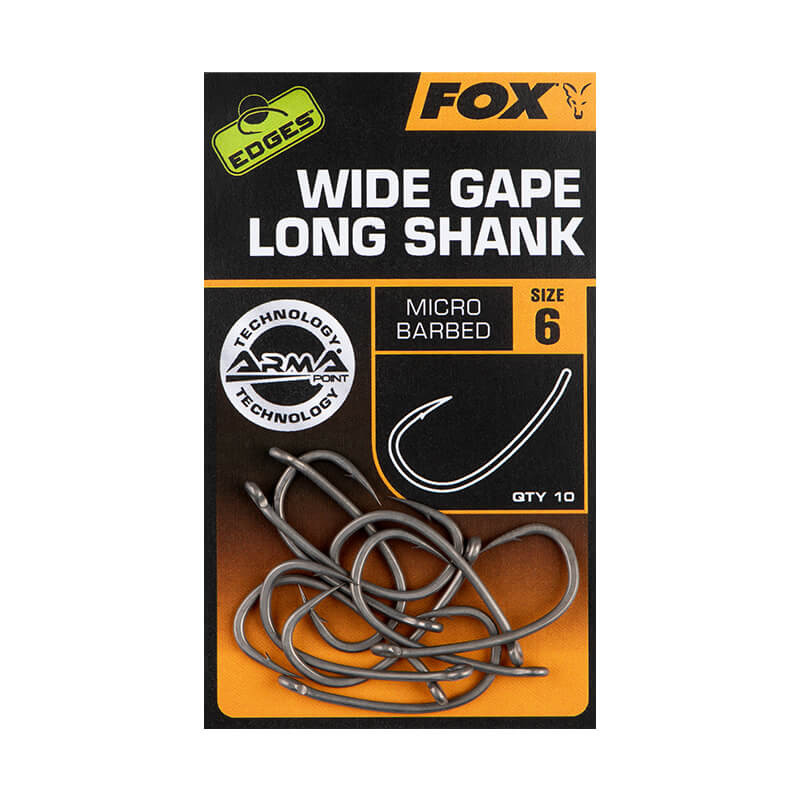 Háčky FOX Edges Super Wide Gape Long Shank vel. 7