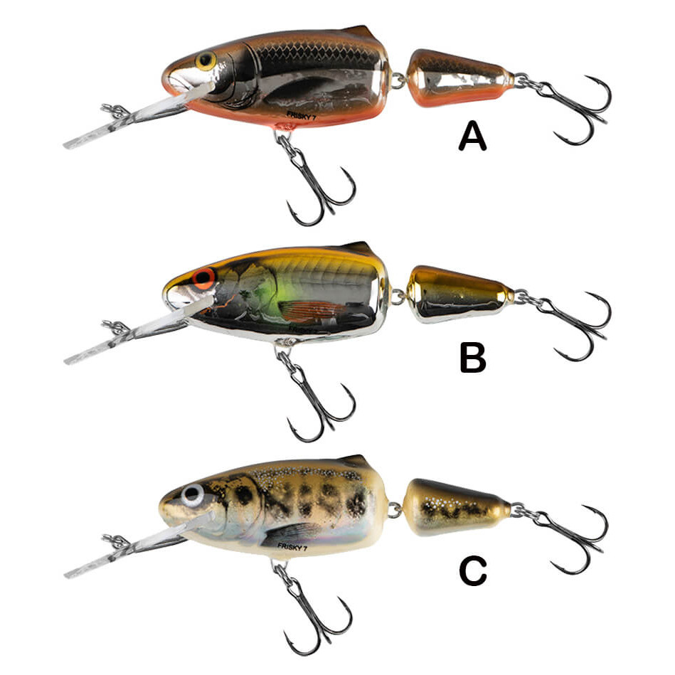 SALMO Frisky Deep Runner 7 cm C Holographic Muted Minnow