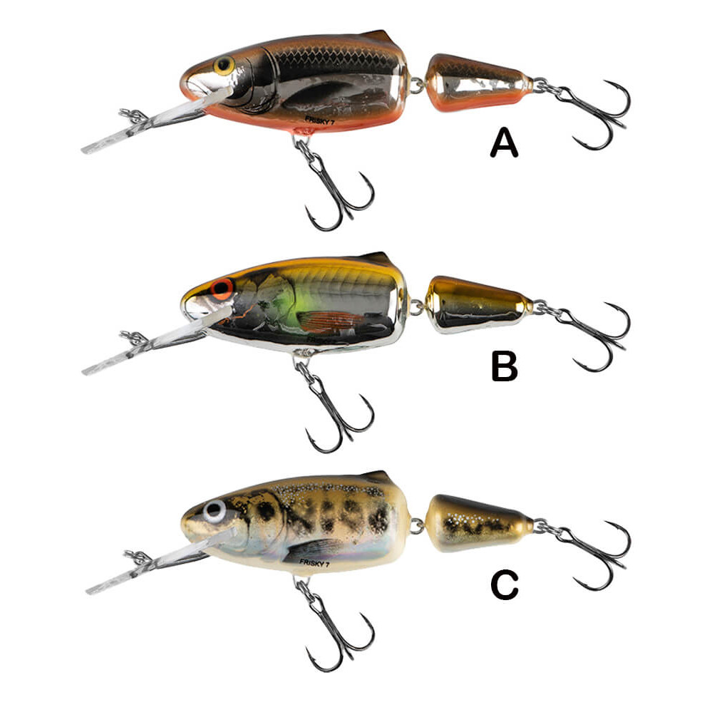 SALMO Frisky Shallow Runner, 7 cm C Muted Minnow