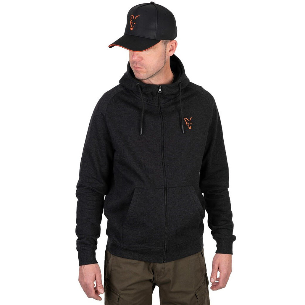 Mikina FOX Collection Lightweight Hoodie Orange Black vel. XL