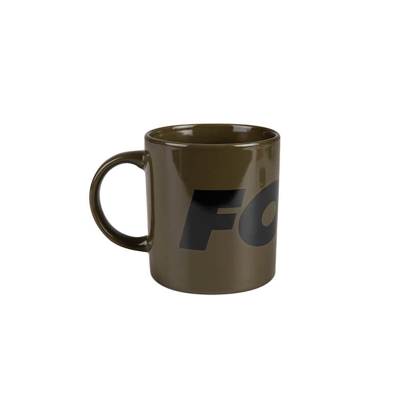 Hrnek FOX Collection Ceramic Mug Green Black