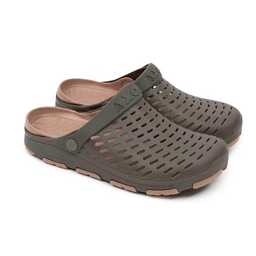 Pantofle FOX Khaki Clogs vel. 45