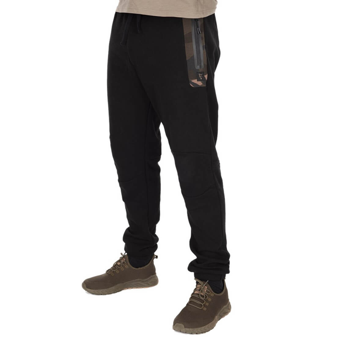 Tepláky FOX Premium 310 Joggers Black/ Camo vel. L