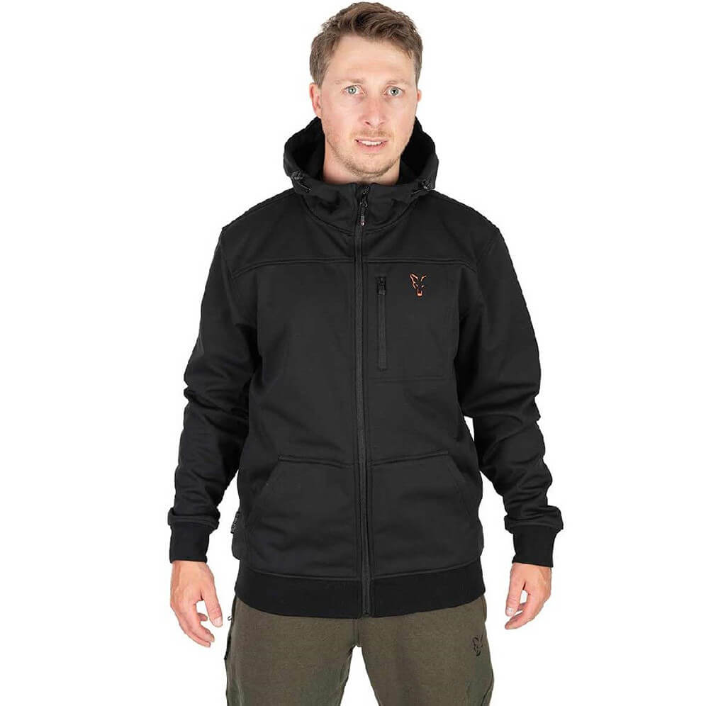 Bunda FOX Collection Soft Shell Jacket Black & Orange
