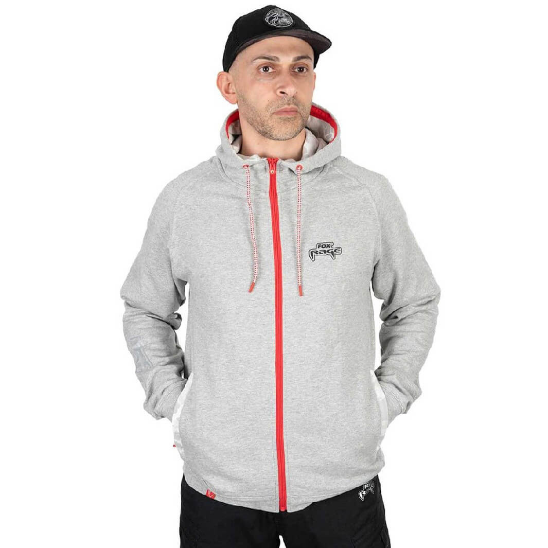 Mikina FOX Rage Voyager Hoody Light Grey vel. M