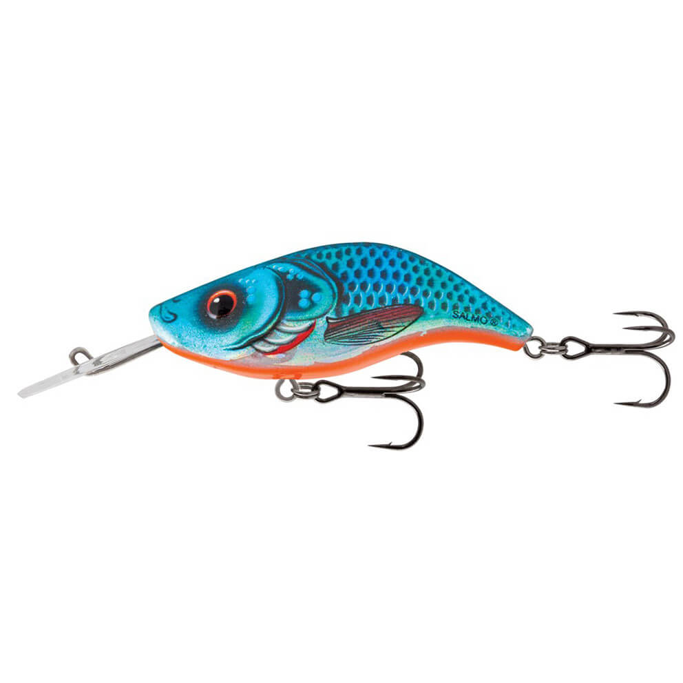 SALMO Sparky Shad Floating, 4 cm, Blue Holographic Shad