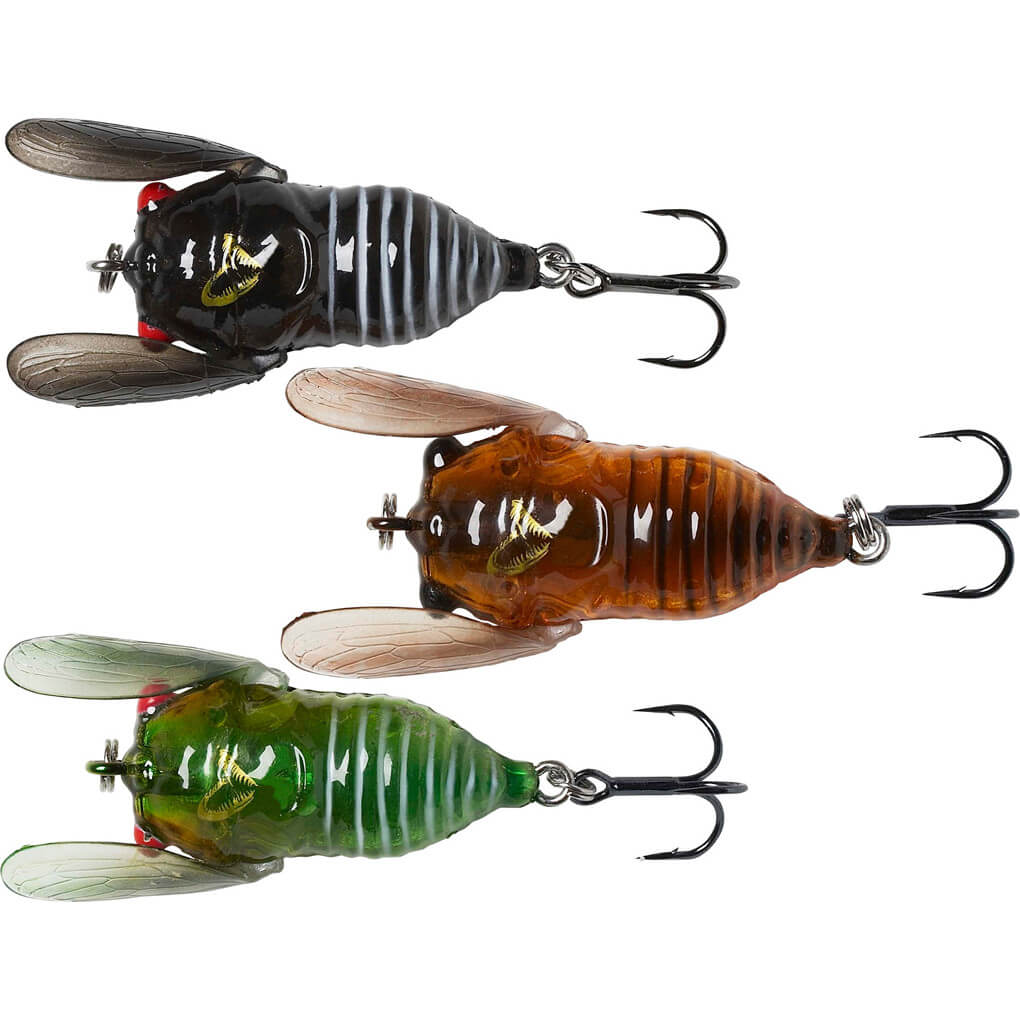 Nástraha SAVAGE GEAR 3D Cicada 3,3cm zelená