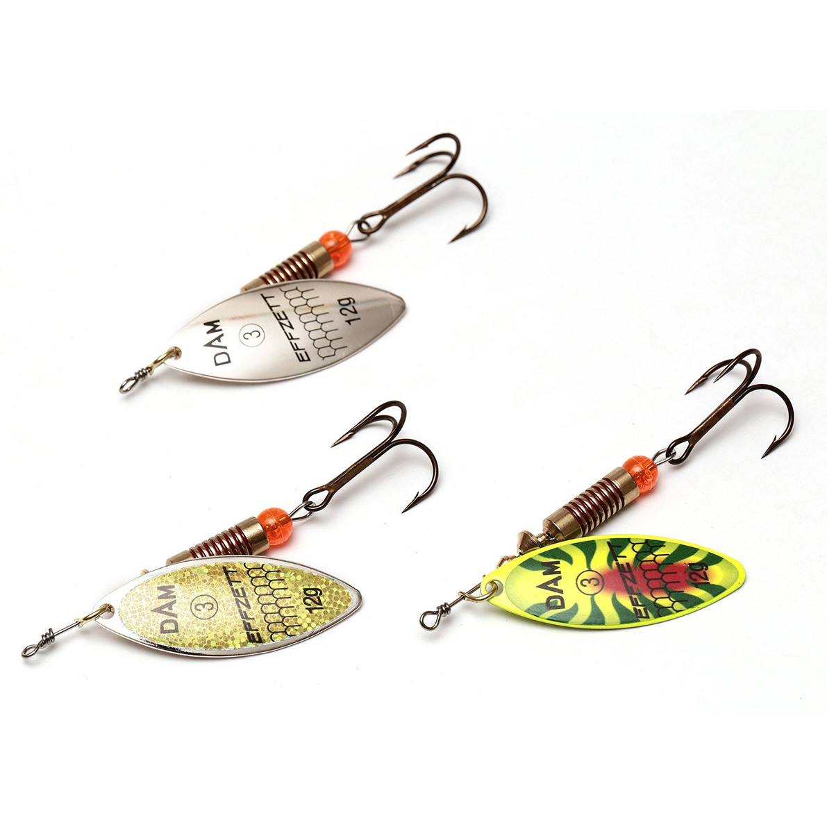 Set rotaček DAM Effzett Spinner Zander