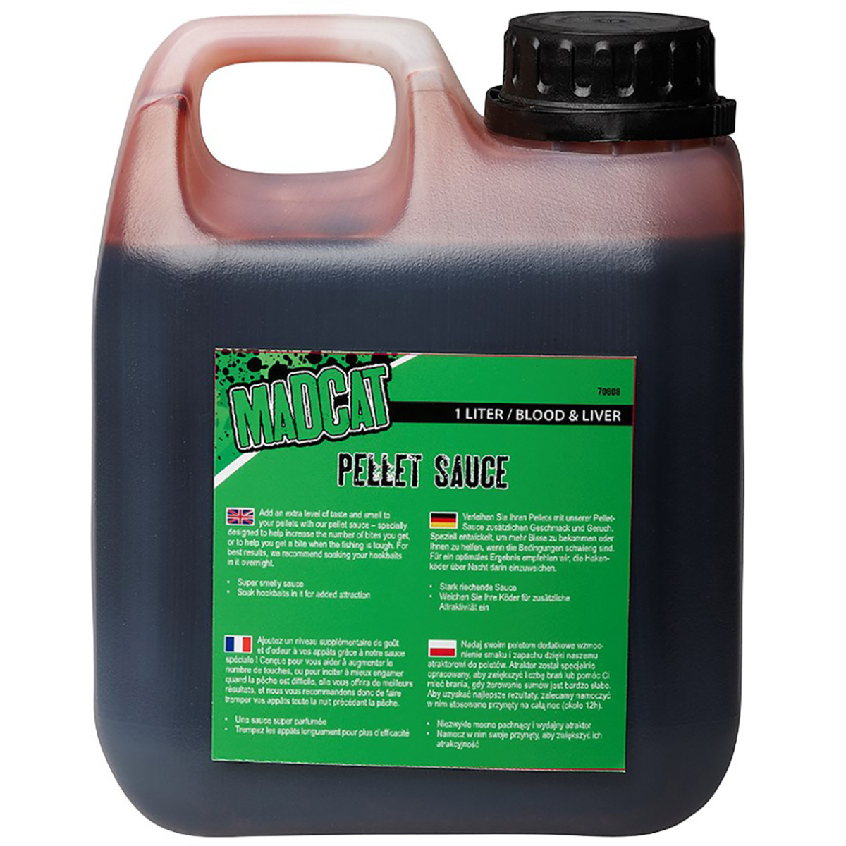 Liquid MADCAT Pellet Sauce Blood Liver