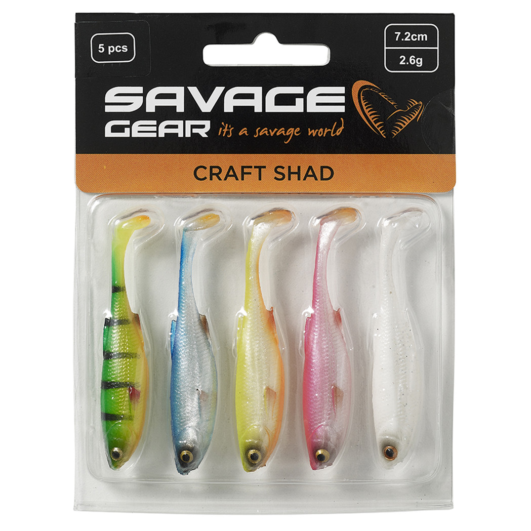 Sada nástrah SAVAGE GEAR Craft Shad, Mix do kalné vody