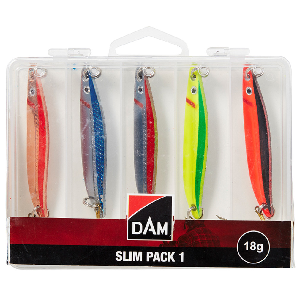 Sada plandavek DAM Slim Pack 1, 18g, 5ks