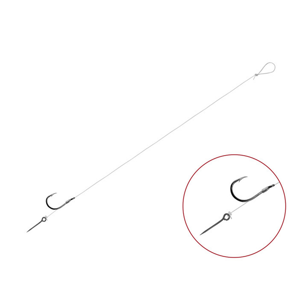 Návazec DELPHIN FLR Sting vel. 6, délka 12 cm, trn 7 mm, průměr 0,25 mm