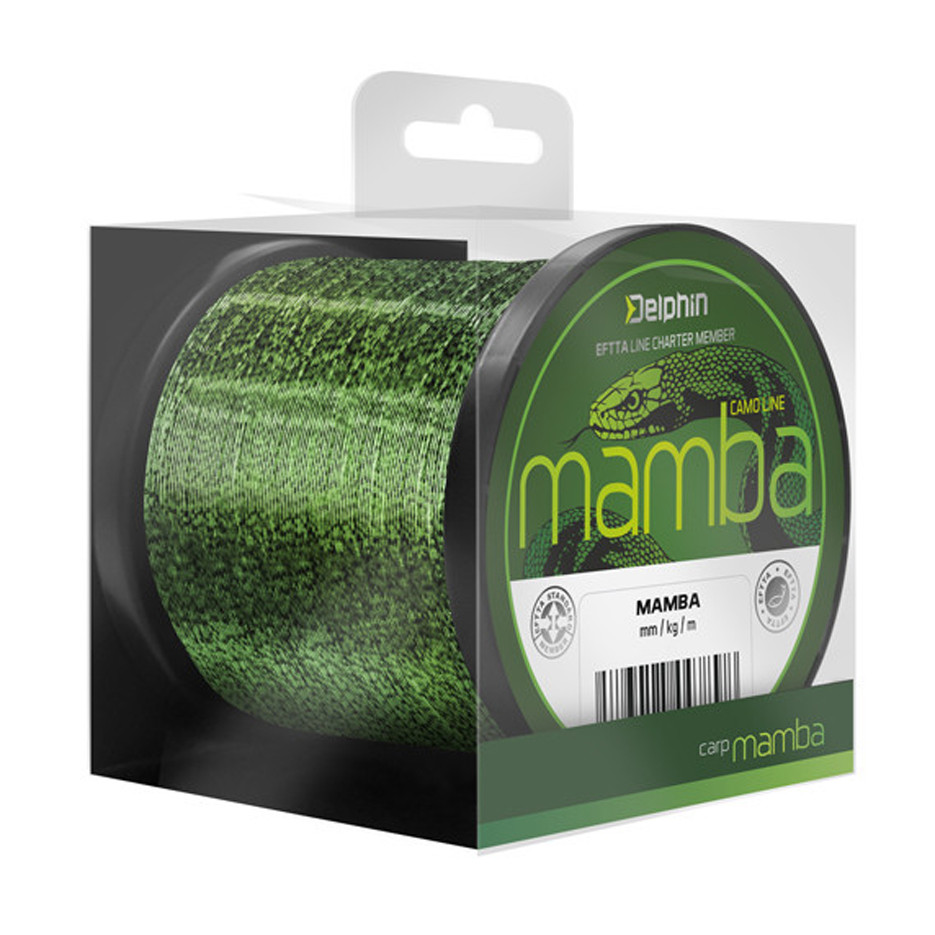 DELPHIN Mamba Carp průměr 0,32 mm, nosnost 16,3 lb, balení 300 m
