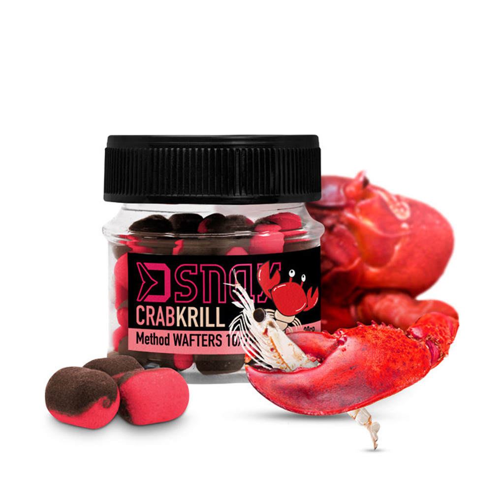 Nástraha DELPHIN D Snax Waft Krab Krill rozměr 7 x 5,5 mm