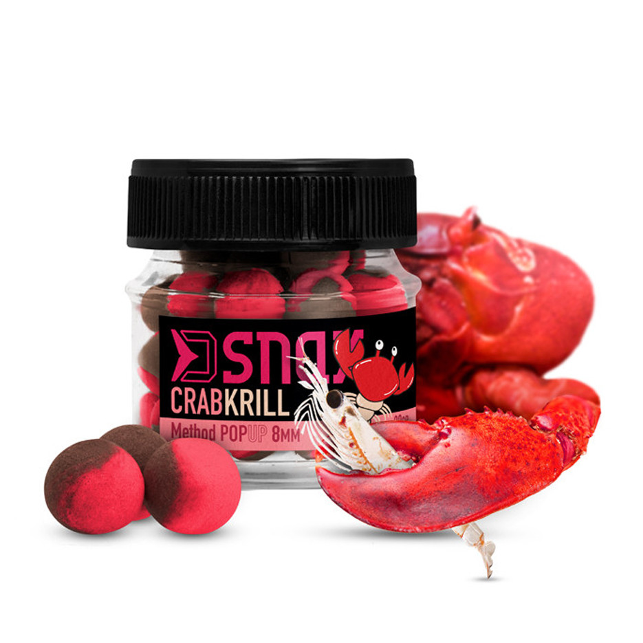 Nástraha DELPHIN D Snax Pop Krab Krill průměr 8 mm