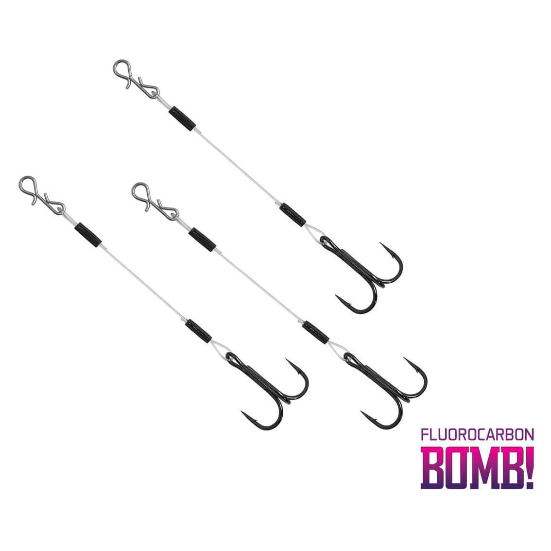 Návazec DELPHIN BOMB! Twisto Rigs Fluorocarbon vel. 6, délka 10cm