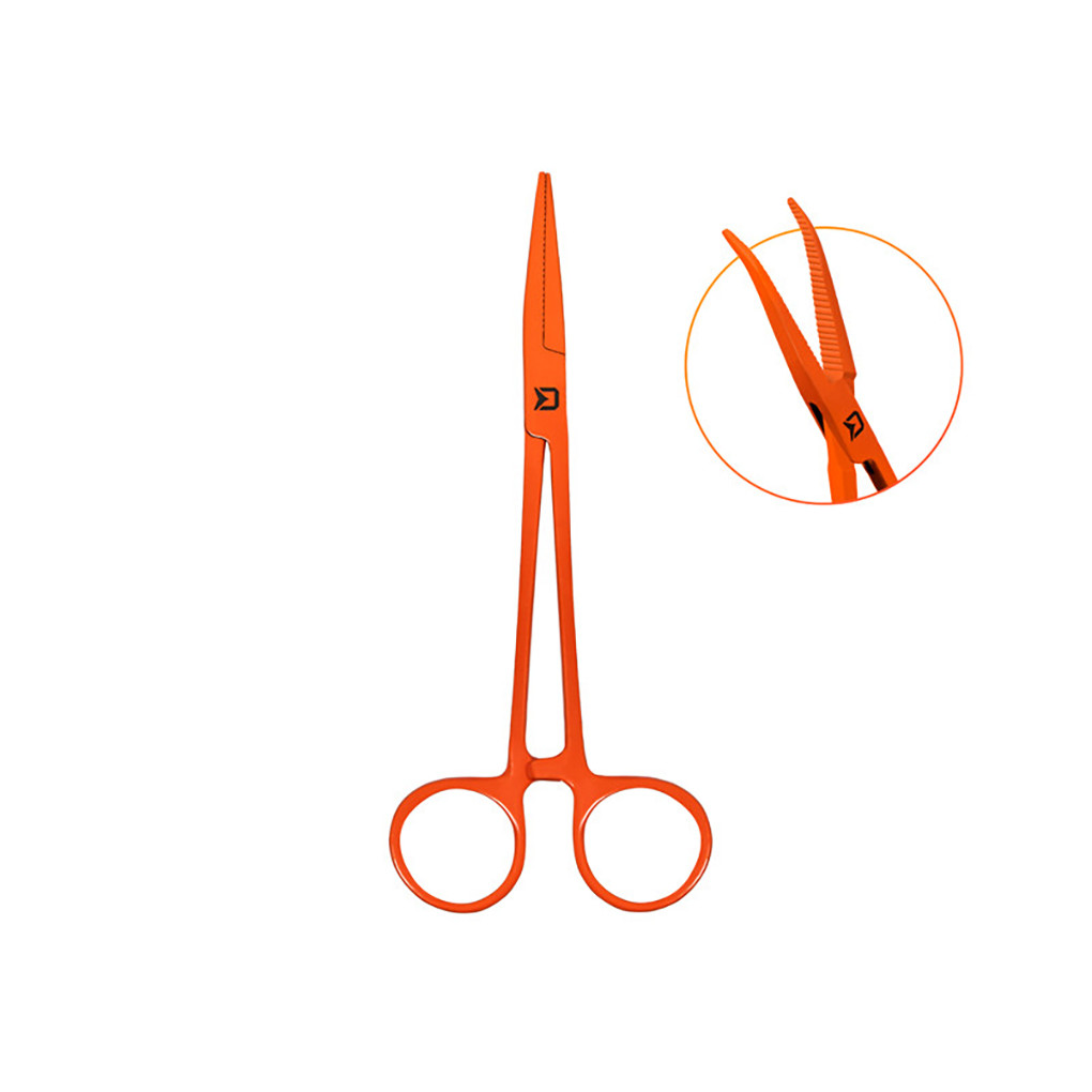 Pean DELPHIN Atak! Reflex zahnutý délka 13 cm