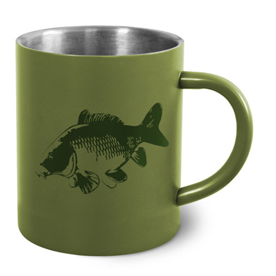 Nerezový hrnek Delphin CARP