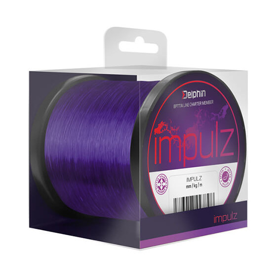 DELPHIN Impulz fialový průměr 0,30 mm, nosnost 7,7kg, balení 600 m