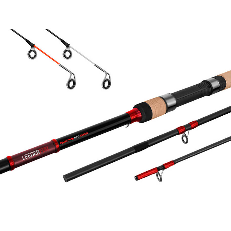 Prut DELPHIN Leeder Feeder +2 špičky délka 3,60 m, zátěž 100 g