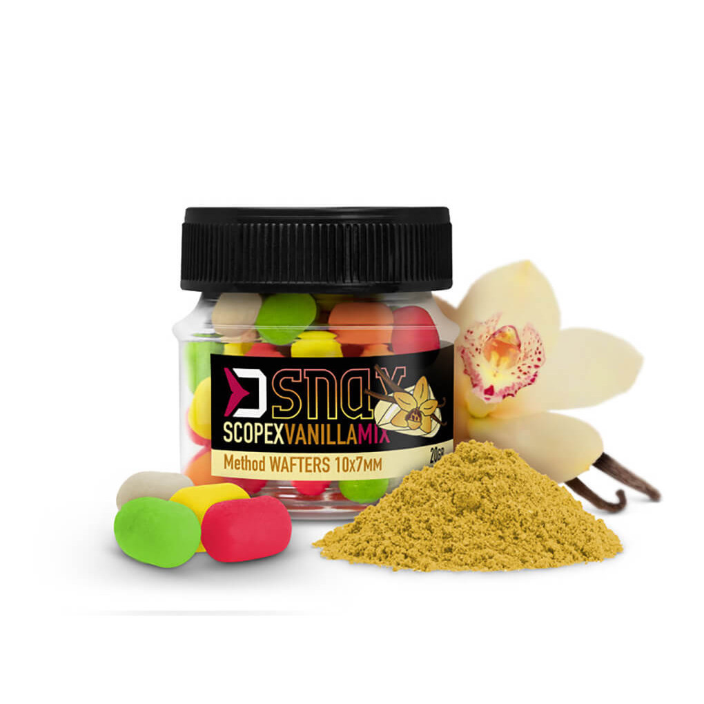 Nástraha DELPHIN MIX D Snax Waft Scopex Vanilka