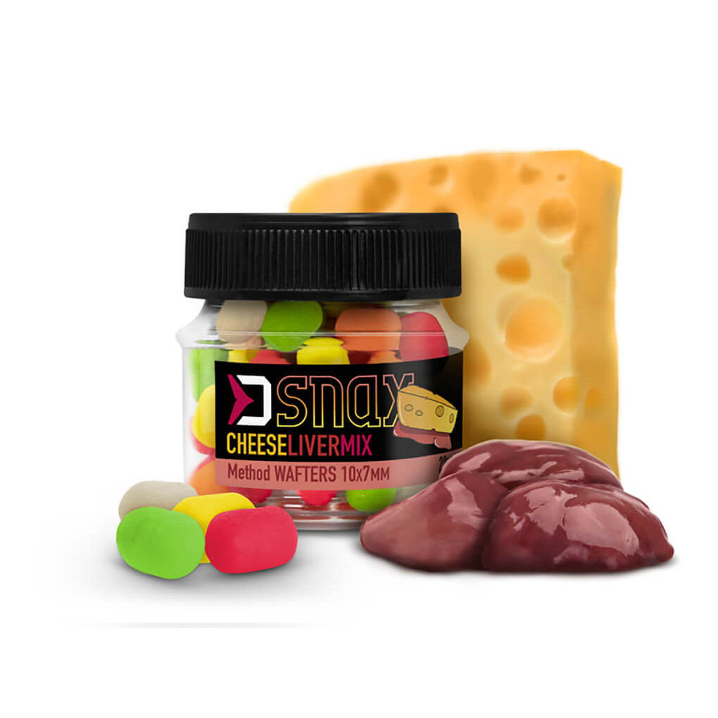 Nástraha DELPHIN MIX D Snax Waft Sýr Játra