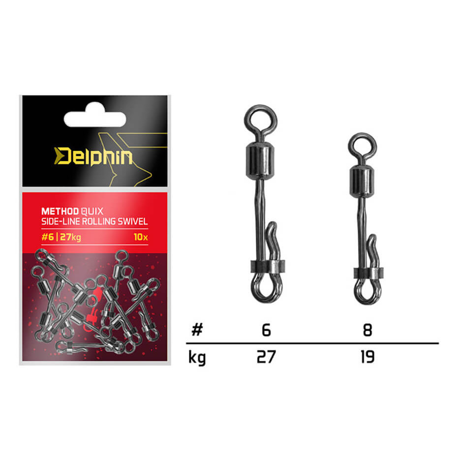 Rychloobratlík DELPHIN Method QuiX s pojistkou vel. 6, nosnost 27 kg