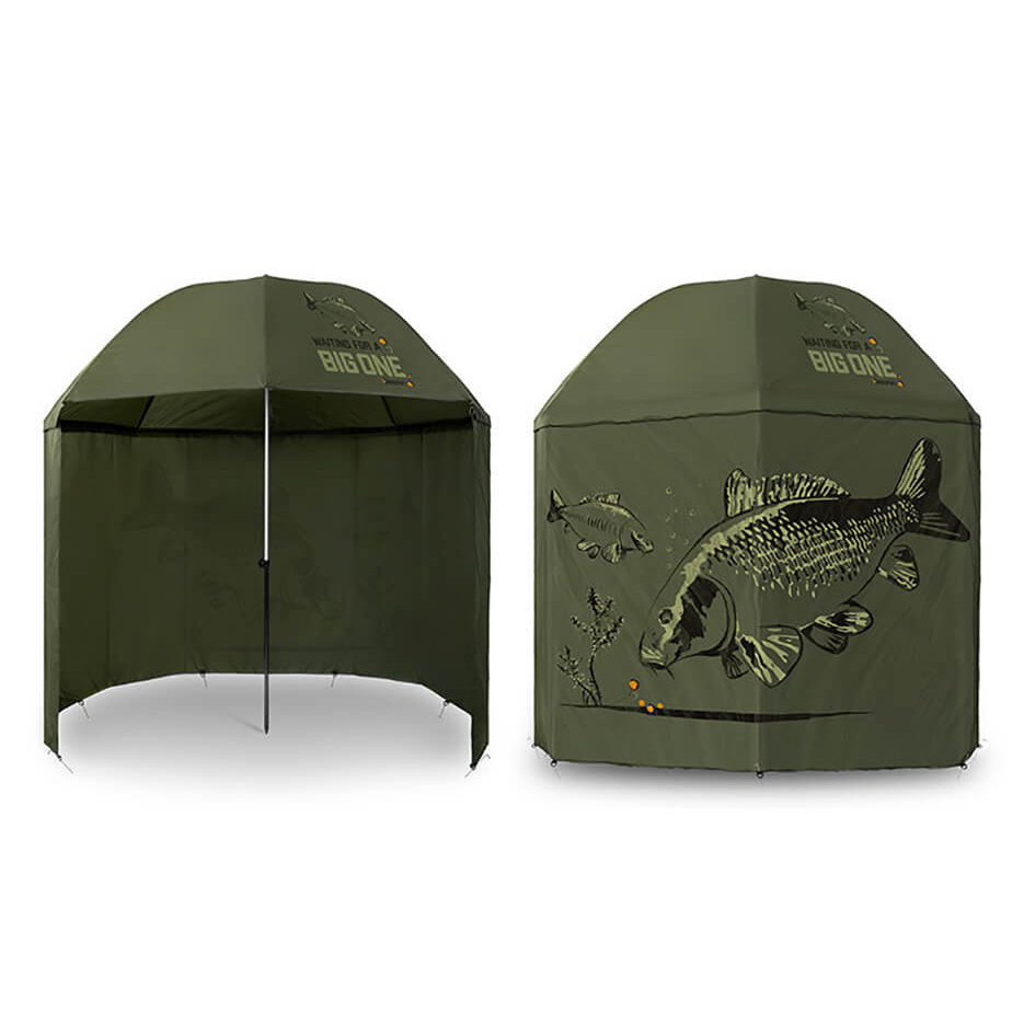 Deštník DELPHIN BigOne Carp s bočnicí