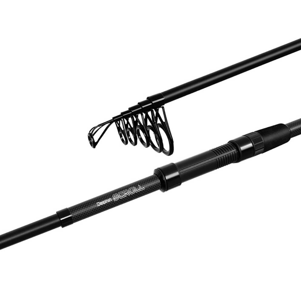 Prut DELPHIN Scroll TeleCarp délka 3,00 m, zátež 2,70 lb
