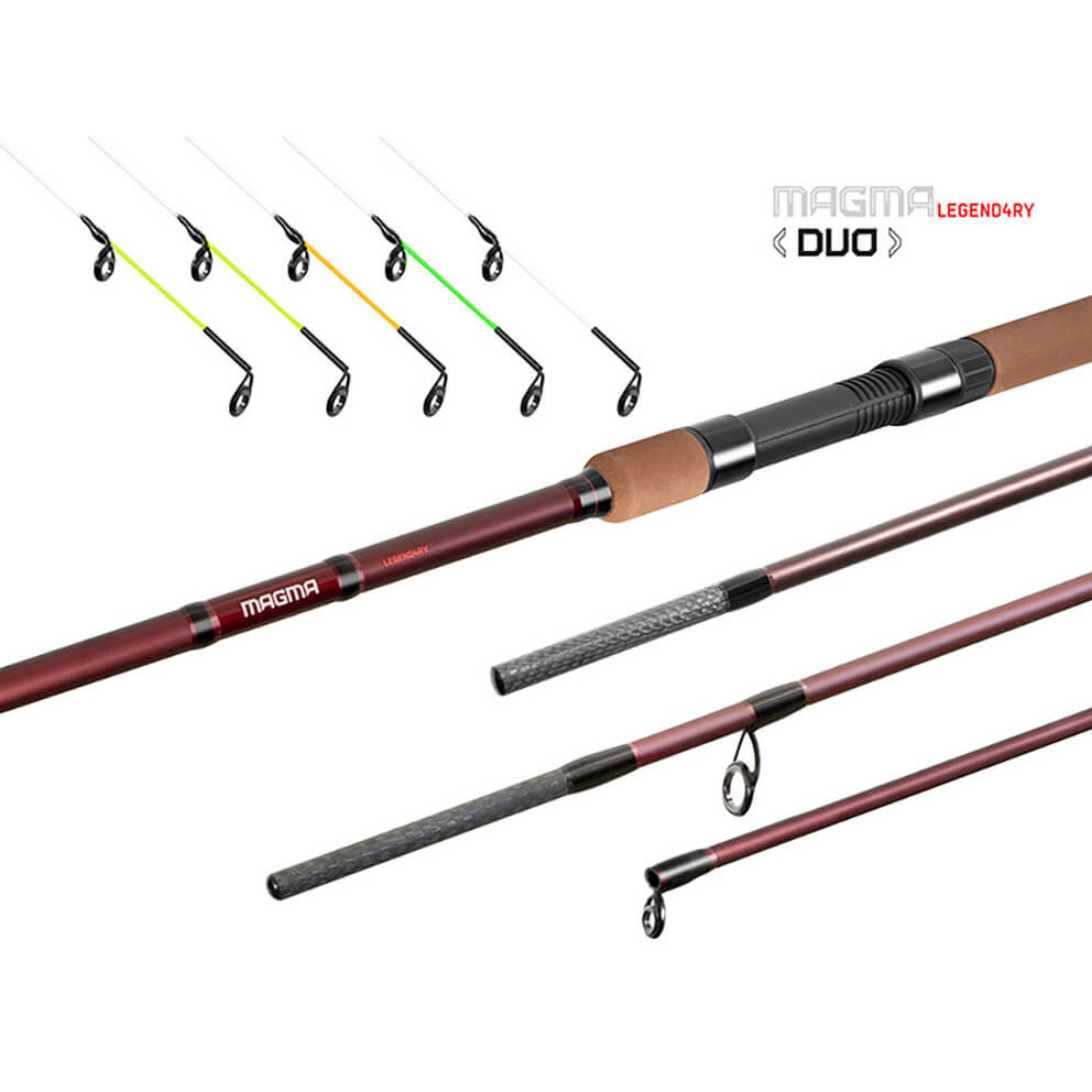 Prut DELPHIN Magma Legend4ry Duo délka 3,20-3,60 m, zátež 100 g
