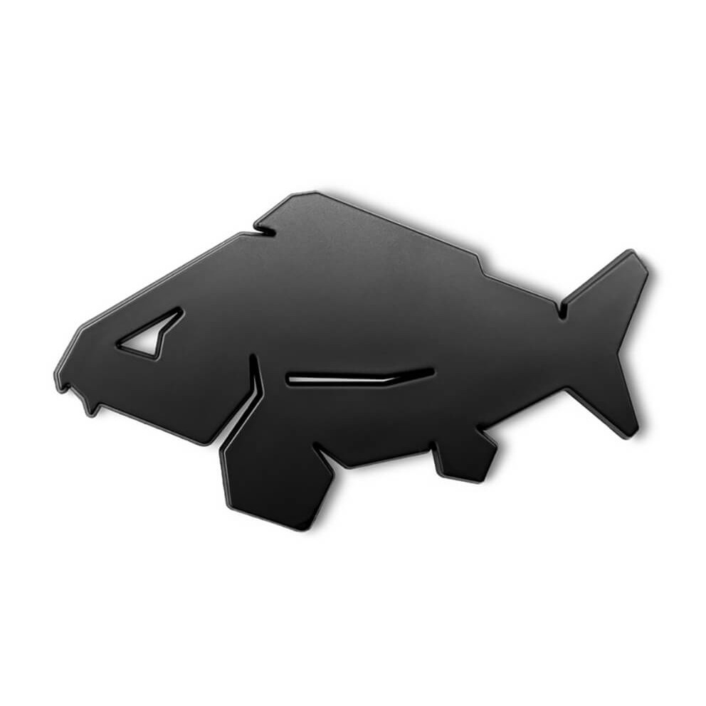 3D nálepka DELPHIN Carp, černá