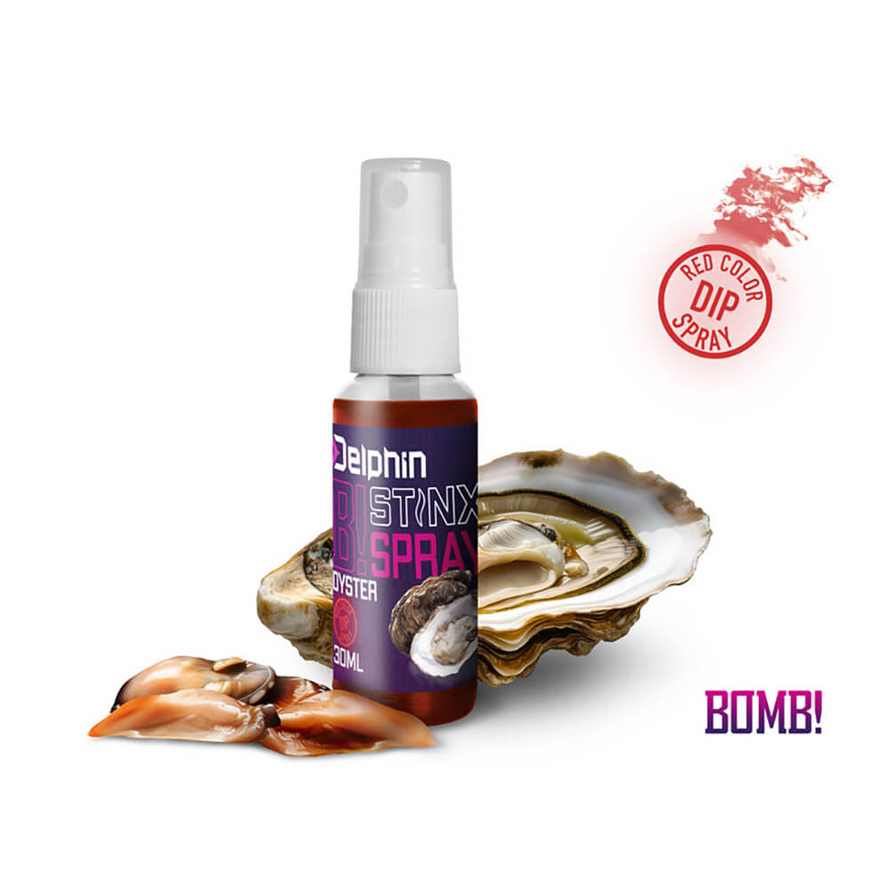 Dipovací sprej DELPHIN Stinx Spray Ustrica, červený, 30ml
