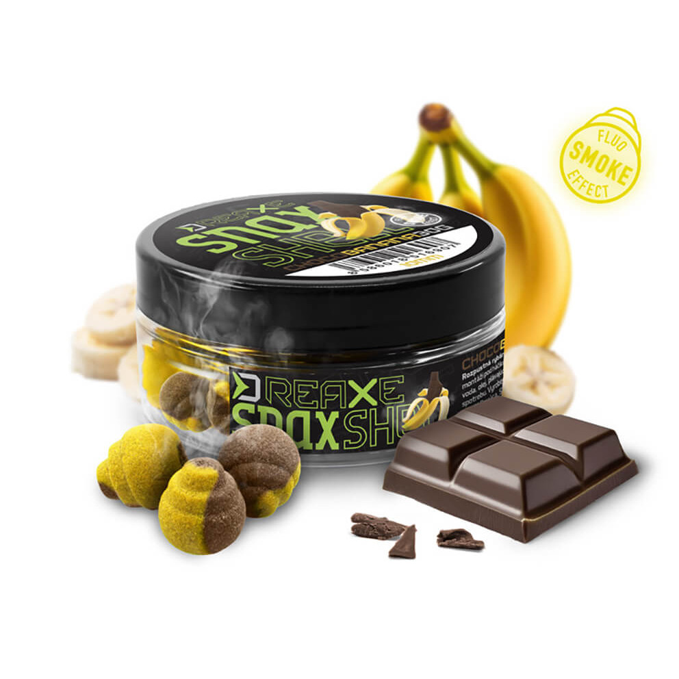 Nástraha DELPHIN D Snax Shell Wafters, Čokoláda Banán průměr 10 mm