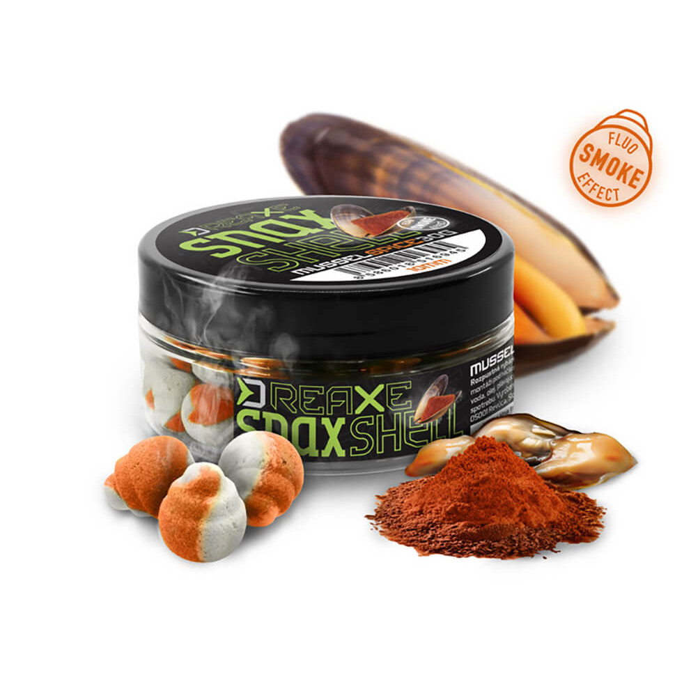 Nástraha DELPHIN D Snax Shell Wafters, Mušle Koření průměr 10 mm