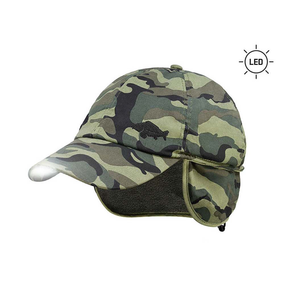 Zimní LED kšiltovka DELPHIN OutLine Camo