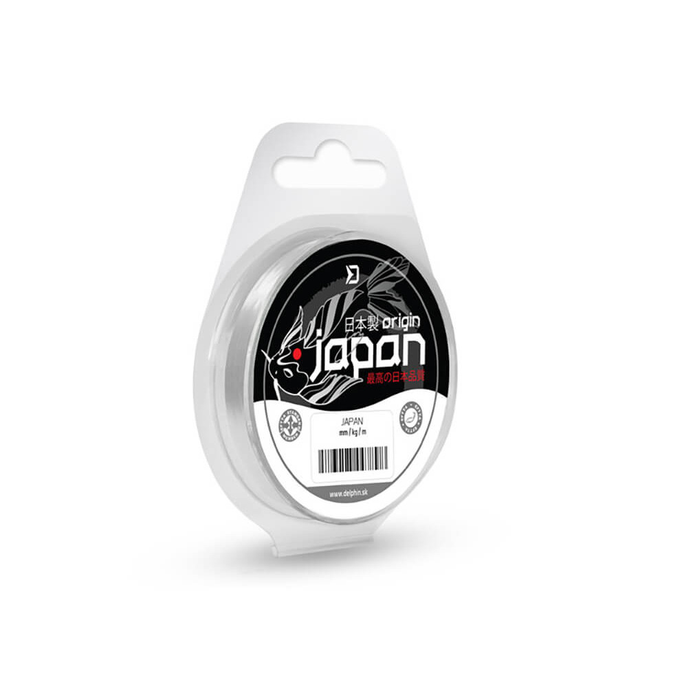 DELPHIN Japan Origin, Ultra čirý průměr 0,165 mm, nosnost 2,33 kg
