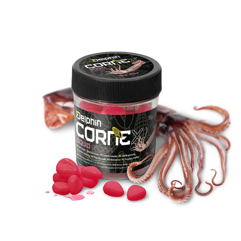 Umělá nástraha DELPHIN CorneX Pop Up, 60 ks, Chobotnice
