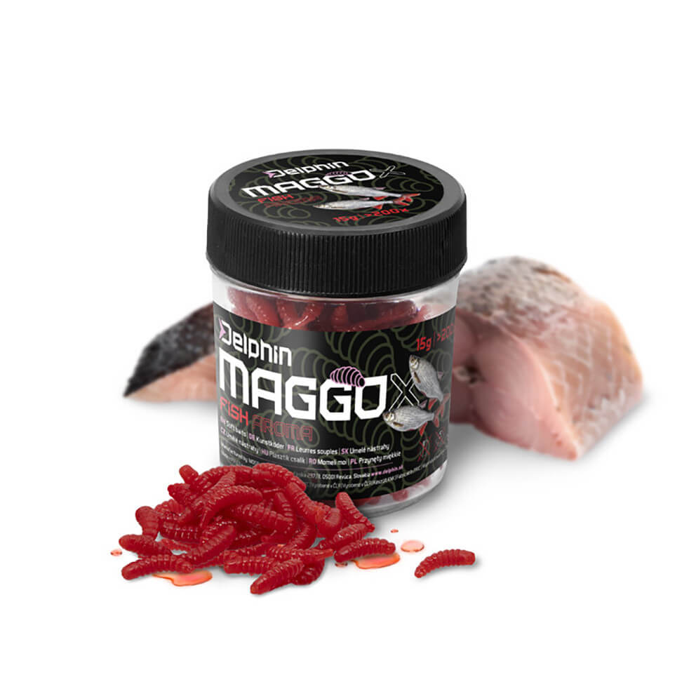 Umělá nástraha DELPHIN MaggoX Pop Up, ±200 ks, Ryba